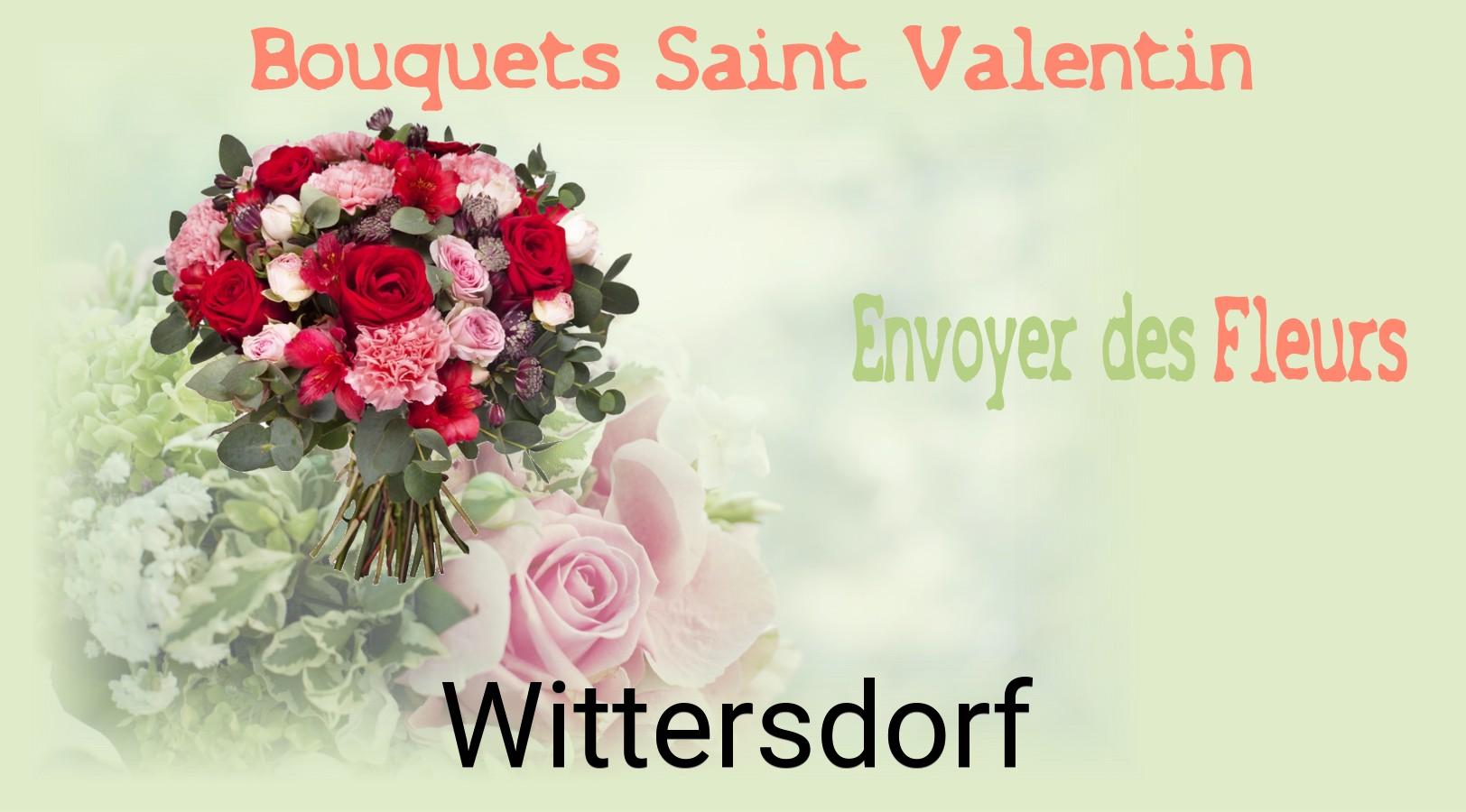 Roses de Saint-Valentin livrées à Wittersdorf